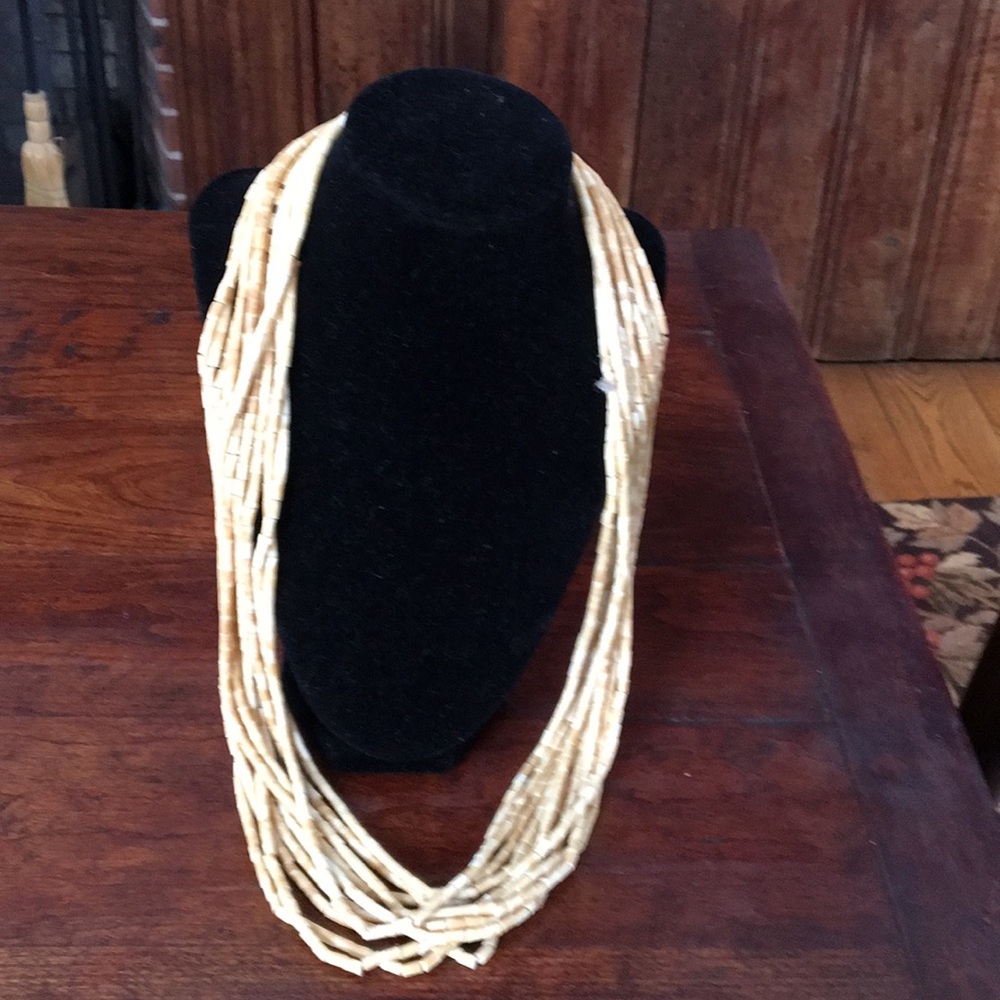 Vintage multi strand versatile necklace.